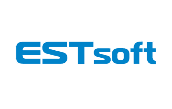 기업 ESTsoft 로고